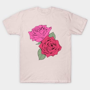 Pink Roses T-Shirt